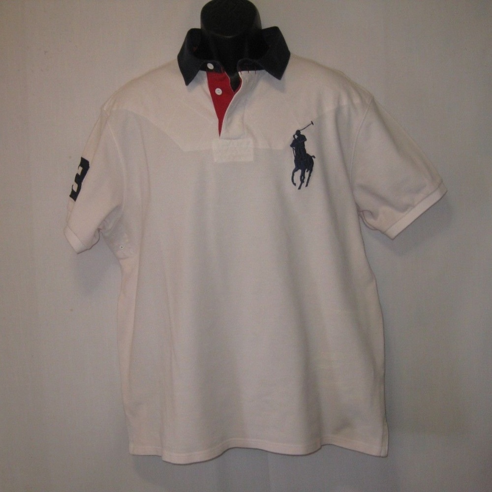 Polo Ralph Lauren XXL Big Pony Custom Fit Shirt SS